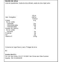 Aceite olva suave ABRIL, garrafa 5 litros