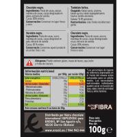 Chocolate negro 85% cacao EROSKI SELEQTIA, tableta 100 g