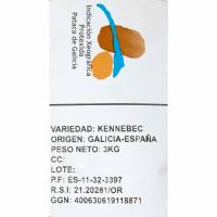 Patata blanca gallega, malla 3 kg