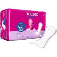 Compresa de incontinencia extra INDASEC Discreet, paquete 20 uds