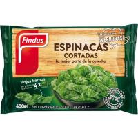 Espinaca cortada FINDUS, bolsa 400 g