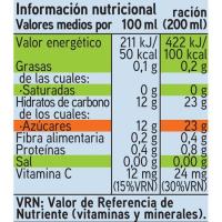 Zumo de piña, manzana y uva EROSKI, pack 6x20 cl