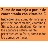 Zumo de naranja EROSKI, pack 6x20 cl