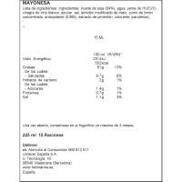 Mayonesa HELLMANN'S, frasco 225 ml