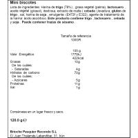 Mini biscottes RECONDO, caja 120 g