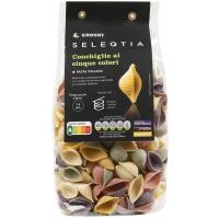 Conchiglie Ai Cinque Colori EROSKI SELEQTIA, paquete 500 g