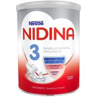 Leche de continuación NESTLÉ Nidina Premium 3, lata 800 g