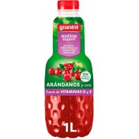 Bebida de arándanos y uva GRANINI, botella 1 litro