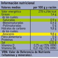 Lcasei natural azucarado EROSKI, pack 12x100 ml