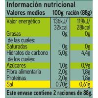 Alcachofa 20/30 frutos EROSKI, frasco 175 g