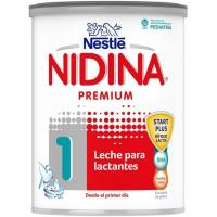 Leche de iniciación NESTLÉ Nidina Premium 1, lata 800 g