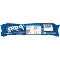 Galleta de chocolate rellena sabor vainilla OREO, paquete 154 g