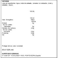 Cerveza SUPERBOCK, pack 6x33 cl