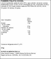 Paleta de sandwich ELPOZO, al corte, compra mínima 100 g