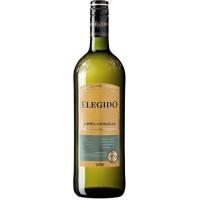 Vino Blanco de mesa ELEGIDO, botella 1 litro