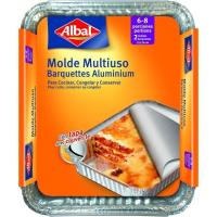 Molde de aluminio multiuso 32x26 ALBAL, pack 2 uds