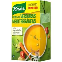 Crema de verduras mediterránea KNORR, brik 1 litro