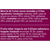 Mix de frutos secos tradicional EROSKI, bolsa 500 g