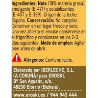 Nata para cocinar EROSKI, pack 3x200 ml