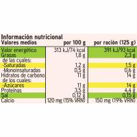 Yog.sabor coco-maced-piña-galleta EROSKI basic, pack 8x125g