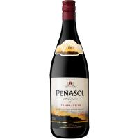 Vino Tinto Tempranillo PEÑASOL, botella 1 litro