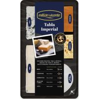 Tabla de quesos imperial MILLAN VICENTE, bandeja 250 g