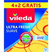 Bayeta suave VILEDA, pack 4+2 uds