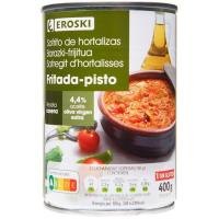 Fritada de hortalizas EROSKI, lata 400 g