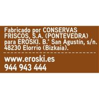 Mejillón en escabeche EROSKI, pack 3x80 g