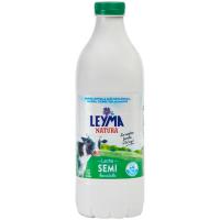 Leche semidesnatada LEYMA, botella 1,5 litros