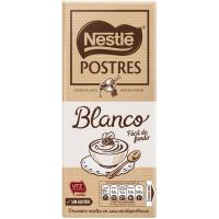 Chocolate blanco para postres NESTLÈ, tableta 180 g