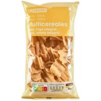 Tejas multicereales EROSKI, bolsa 90 g