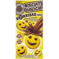 Sonrisa de chocolate BISCUITS GALICIA, caja 200 g