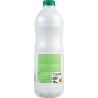 Leche semidesnatada EROSKI, botella 1,5 litros