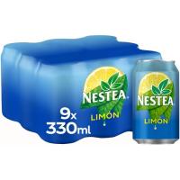 Té al limón NESTEA, pack 9x33 cl