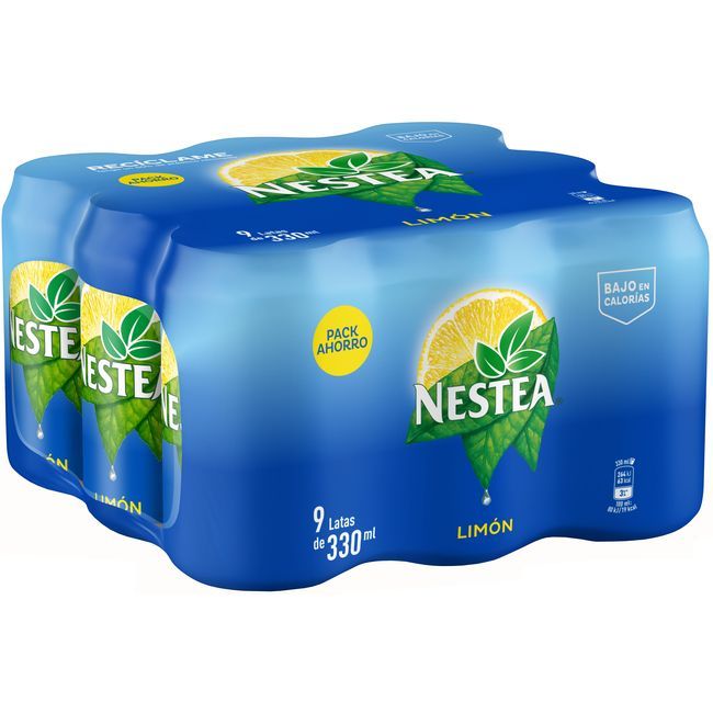 Té al limón NESTEA, pack 9x33 cl