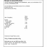 Navaja al natural ORBE, lata 65 g