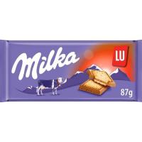 Chocolate con leche Lu MILKA, tableta 87 g