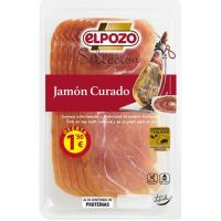 Jamón curado selección ELPOZO, sobre 90 g