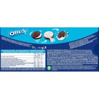 Galleta de chocolate rellena sabor vainilla OREO, caja 440 g