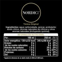 Tónica NORDIC MIST, botella 1 litro