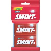 Caramelo de fresa sin azúcar SMINT, pack 2x35 g