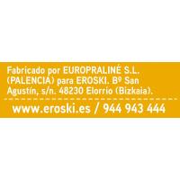 Chocolate blanco EROSKI BASIC, pack 3x75 g