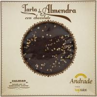 Tarta de almendra-chocolate CORONA de ANDRADE, 500 g Tarta de almendra-chocolate CORONA de ANDRADE, 500 g
