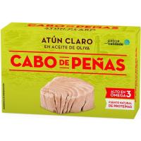 Atún claro en aceite de oliva CABO DE PEÑAS, lata 240 g