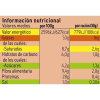 Cacahuetes repelados fritos EROSKI, bolsa 175 g