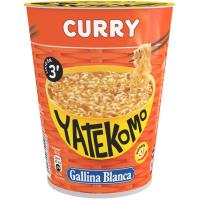 Fideos orientales al curry YATEKOMO, cup 61 g