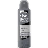 Desodorante para hombre invisible dry DOVE Men, spray 200 ml 