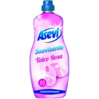 Suavizante concentrado Talco ASEVI, botella 60 dosis