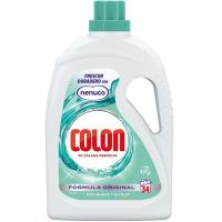 Detergente gel nenuco COLON, garrafa 34 dosis